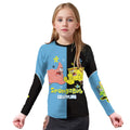 SpongeBob Versus Patrick Kids Rash Guard