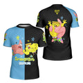 SpongeBob Versus Patrick Kids Rash Guard