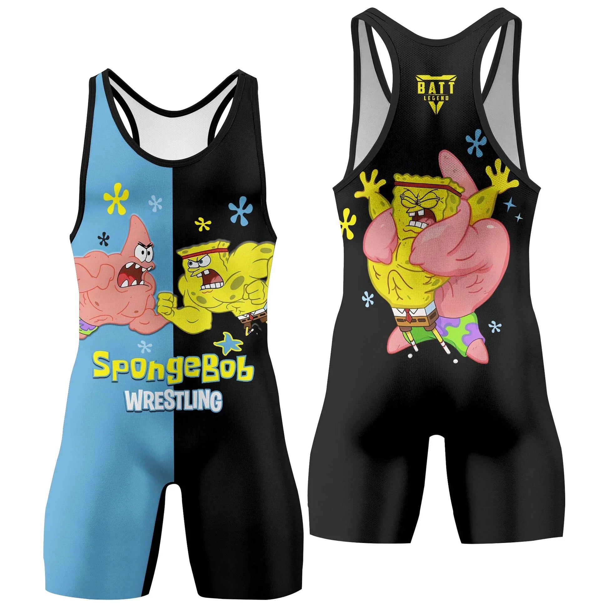 SpongeBob Versus Patrick Wrestling Singlet