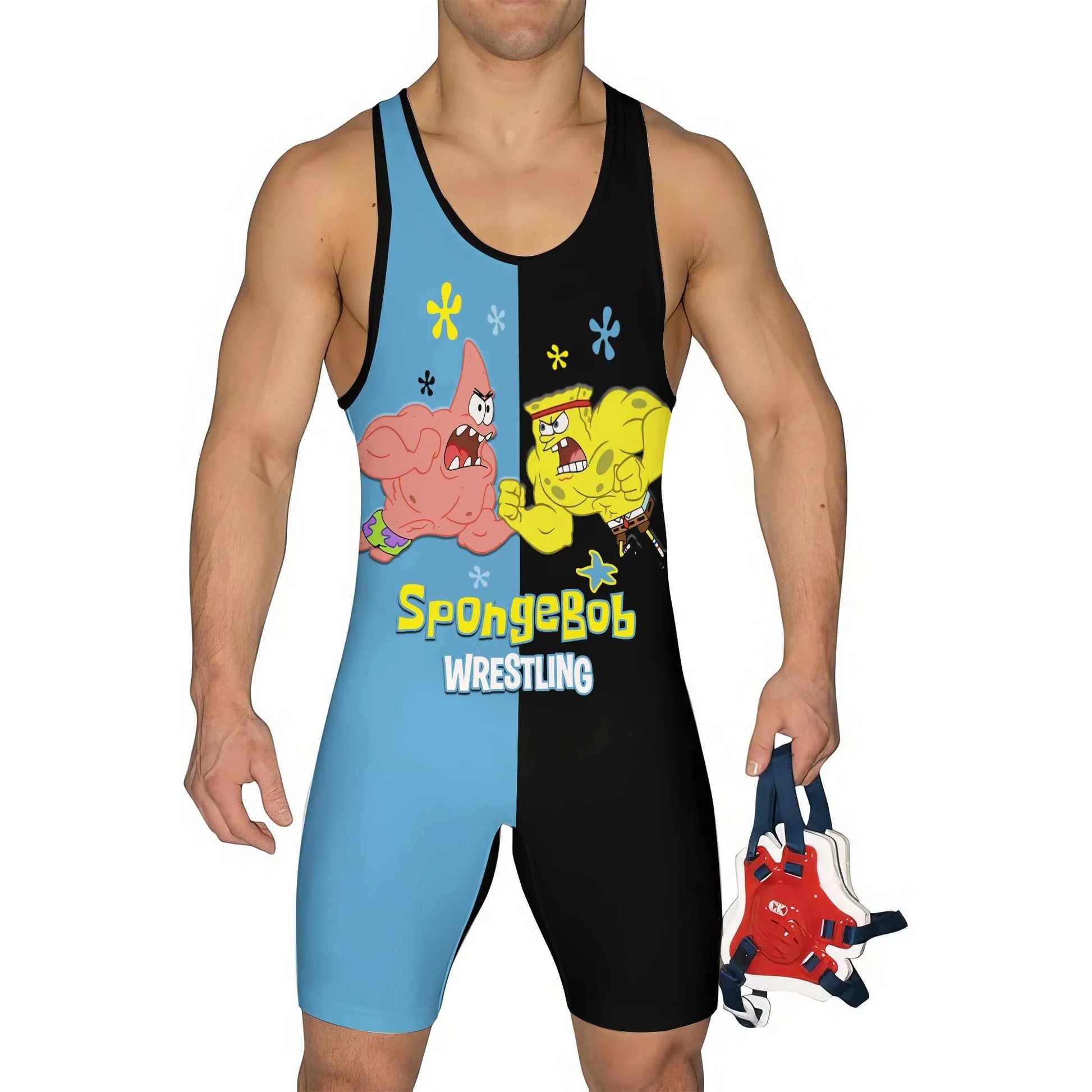 SpongeBob Versus Patrick Wrestling Singlet