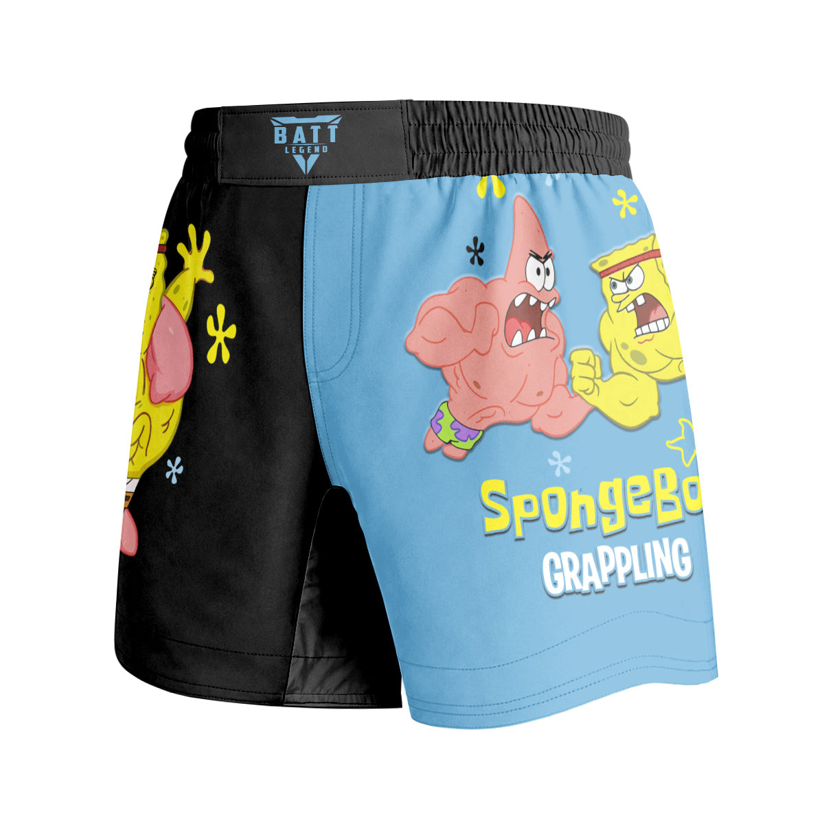 SpongeBob Versus Patrick Grappling Shorts