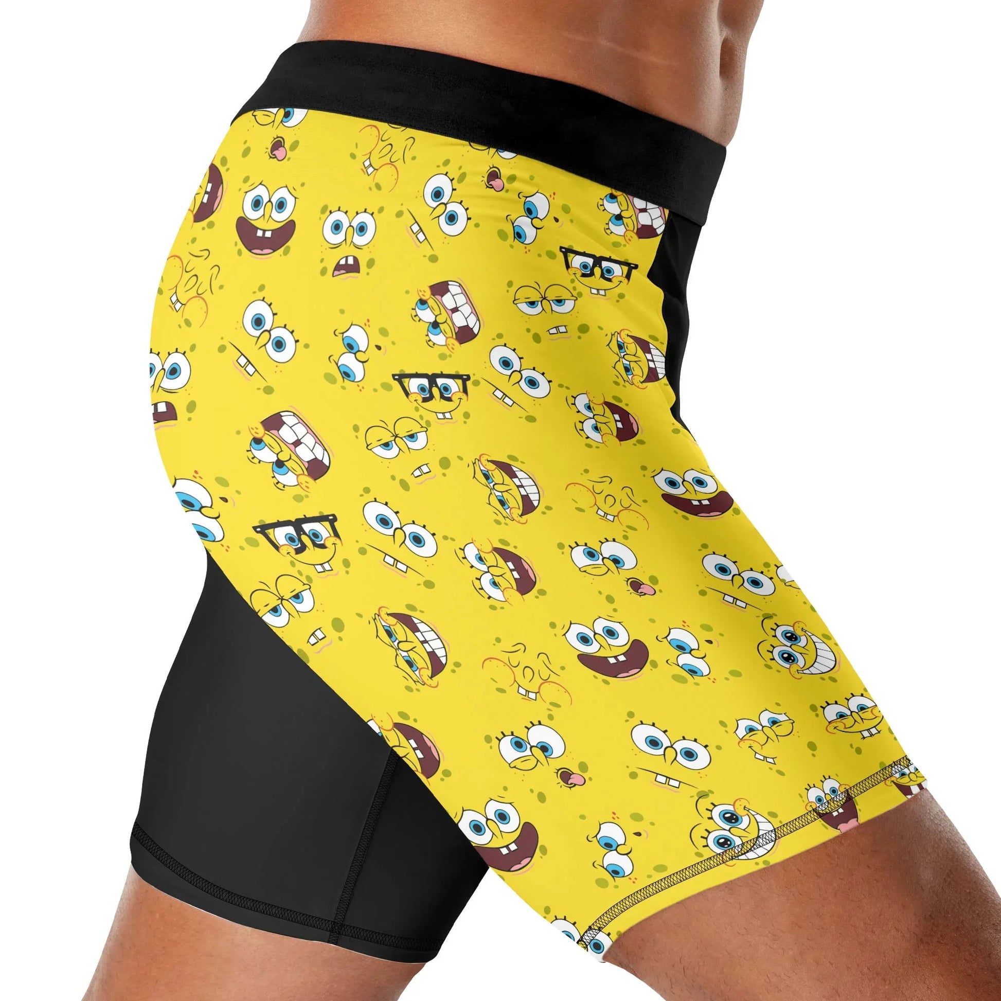 Spongebob Jiu Jitsu Compression Shorts