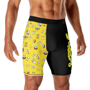 Spongebob Jiu Jitsu Compression Shorts