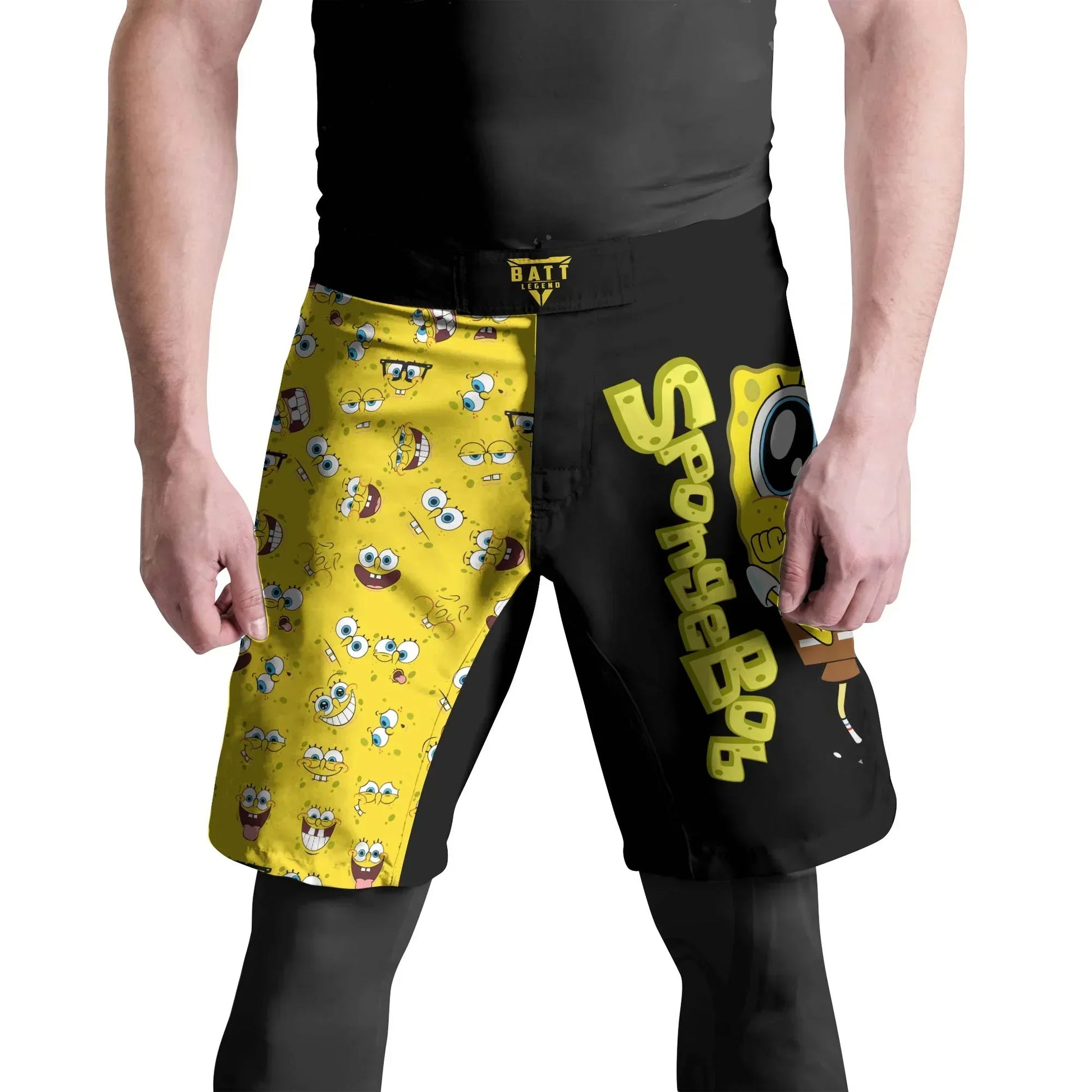 Spongebob Jiu Jitsu Fight Shorts