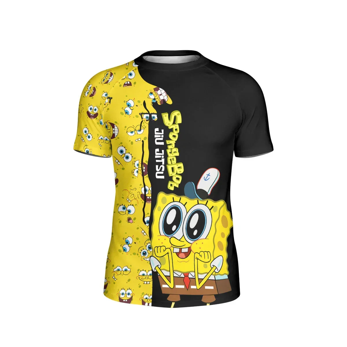 Spongebob Jiu Jitsu Kids Rash Guard