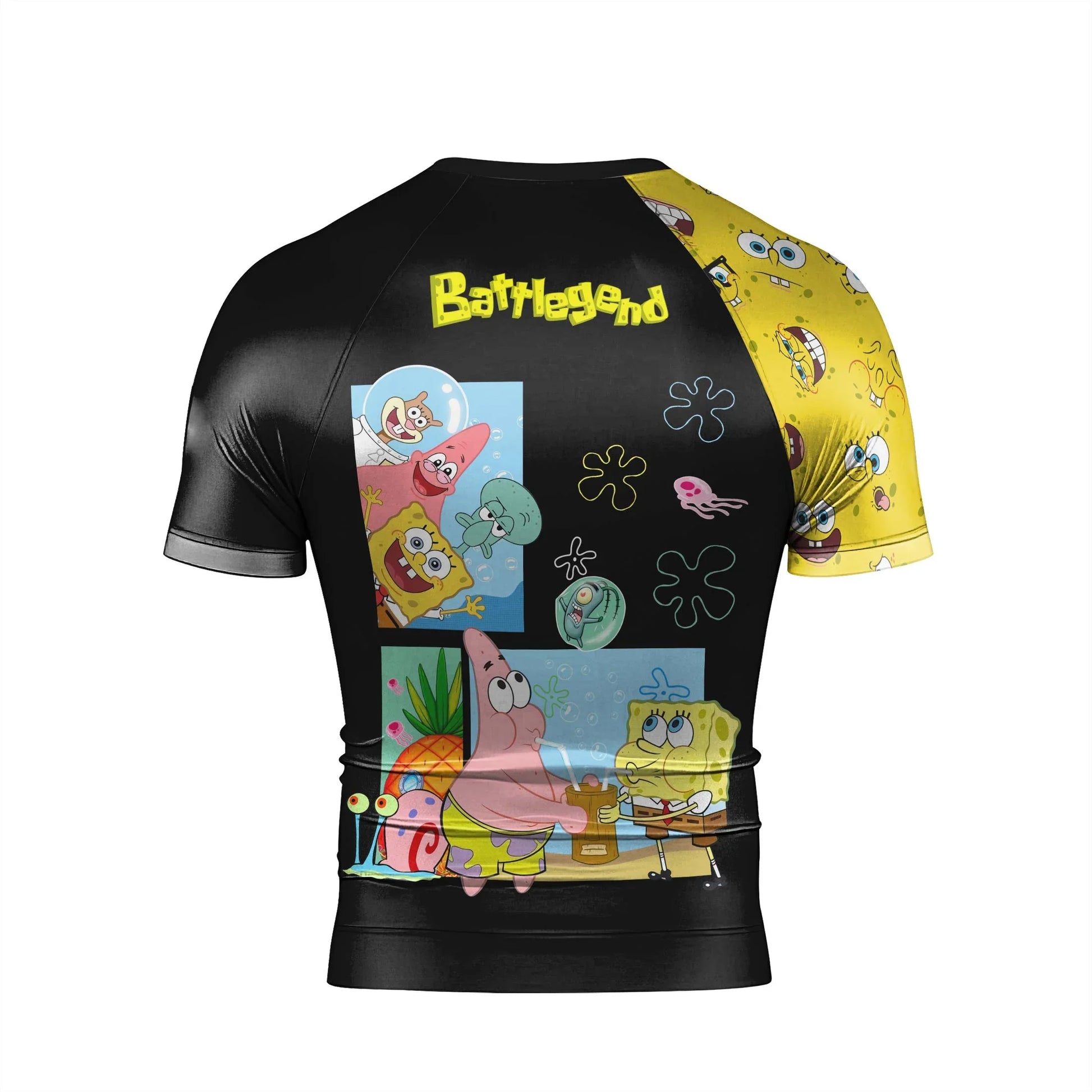 Spongebob Jiu Jitsu Rash Guard