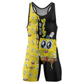 Spongebob Jiu Jitsu Wrestling Singlet