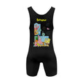 Spongebob Jiu Jitsu Wrestling Singlet