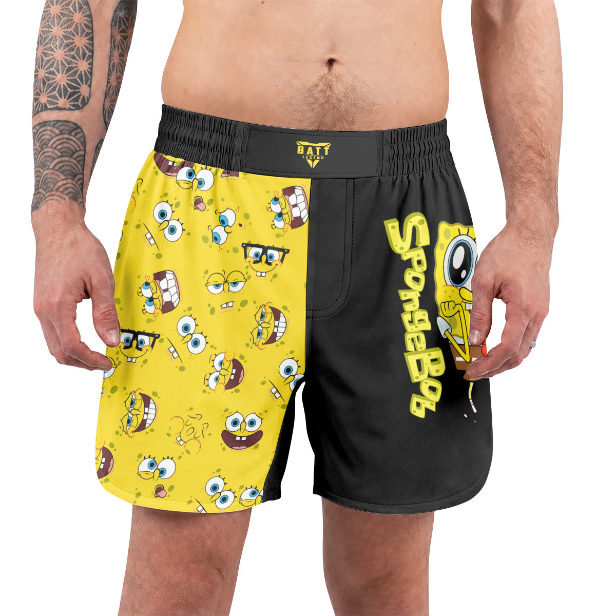 Spongebob Jiu Jitsu Grappling Shorts