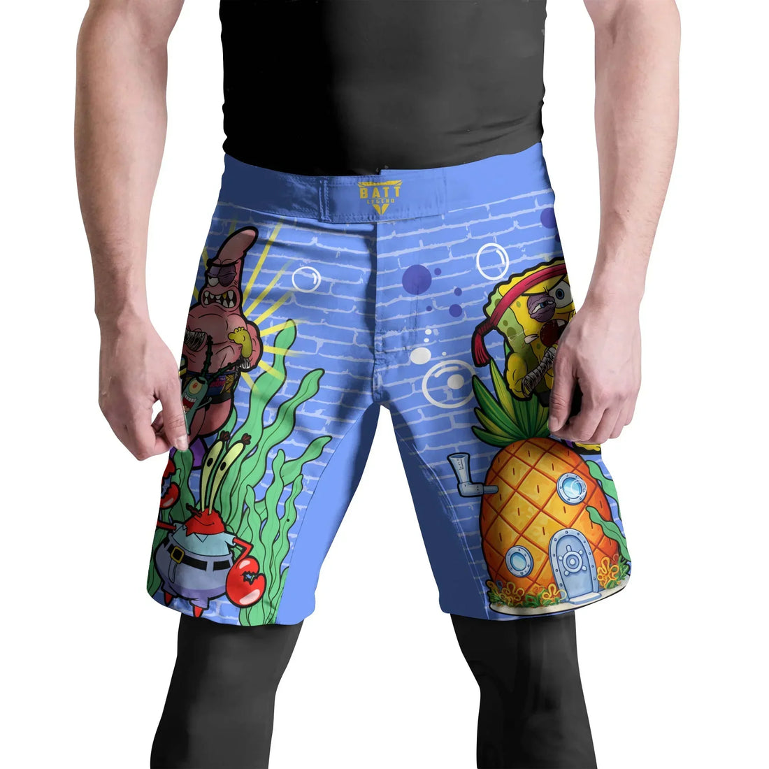 Spongebob Martial Art Fight Shorts