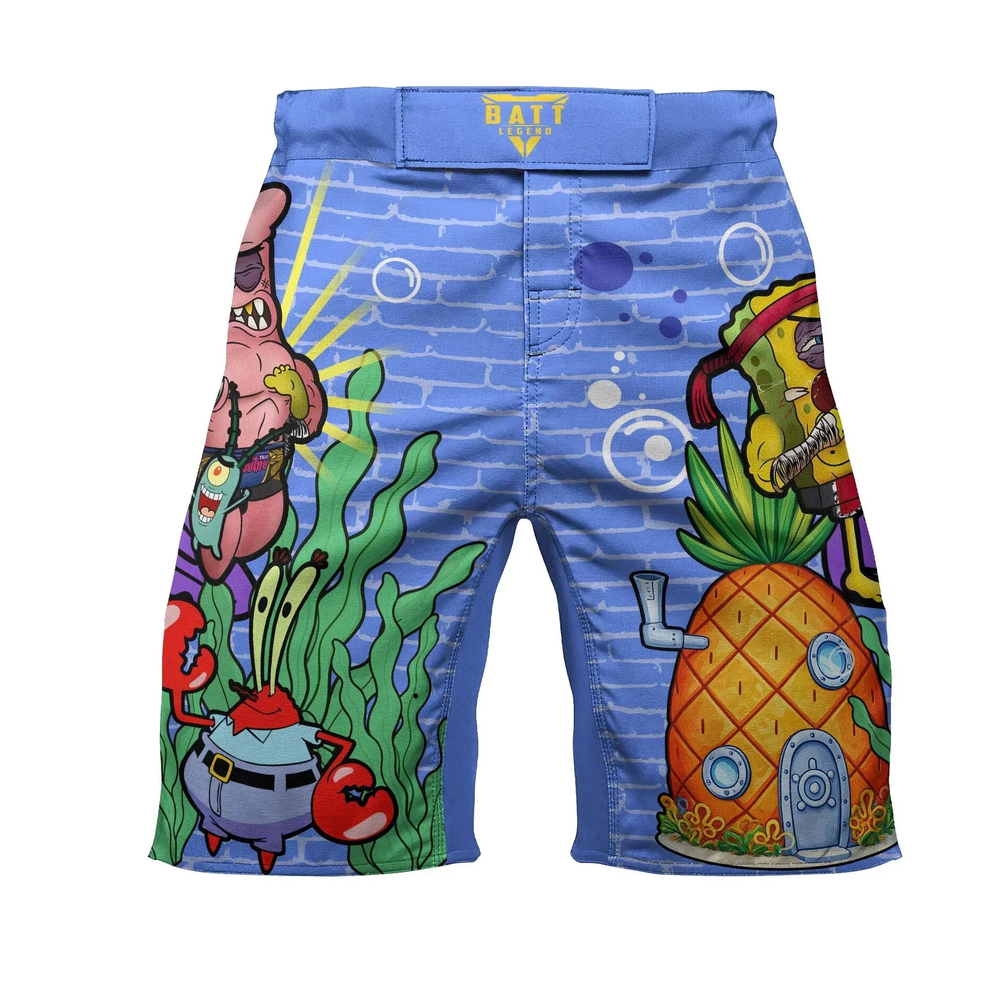 Spongebob Martial Art Fight Shorts