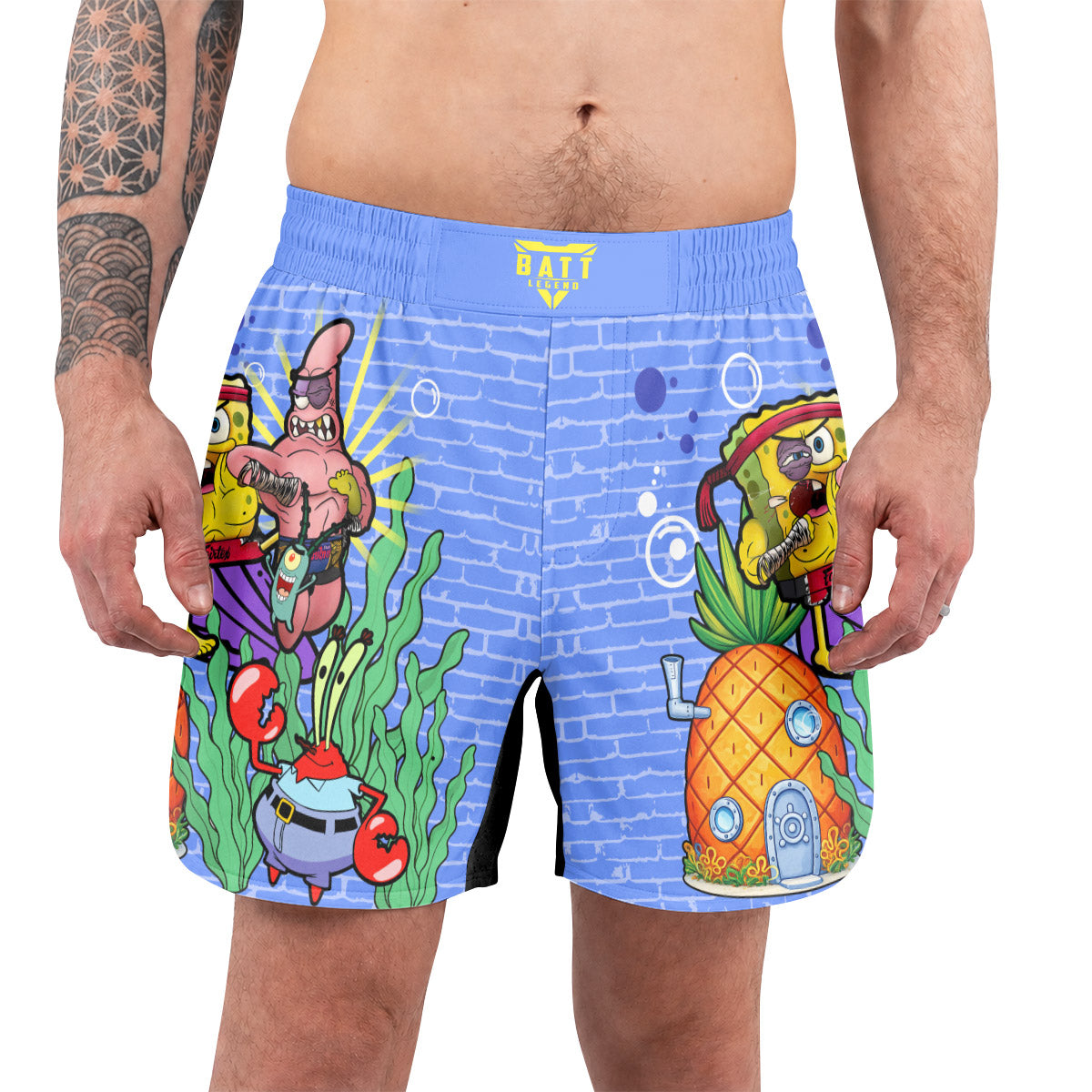Spongebob Martial Art Grappling Shorts