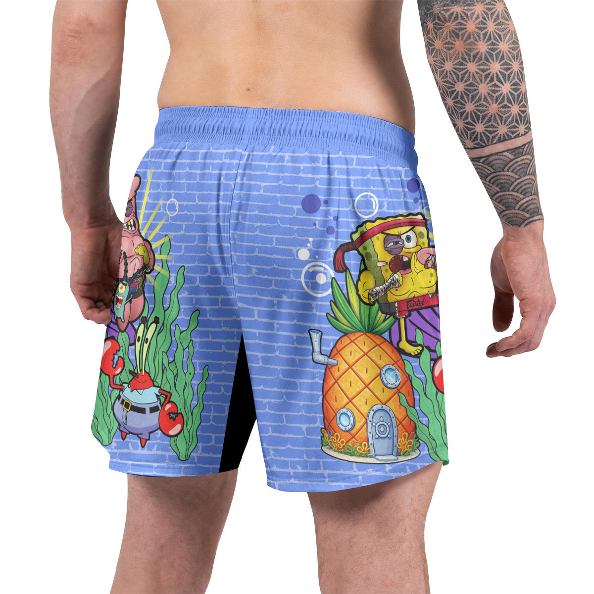 Spongebob Martial Art Grappling Shorts