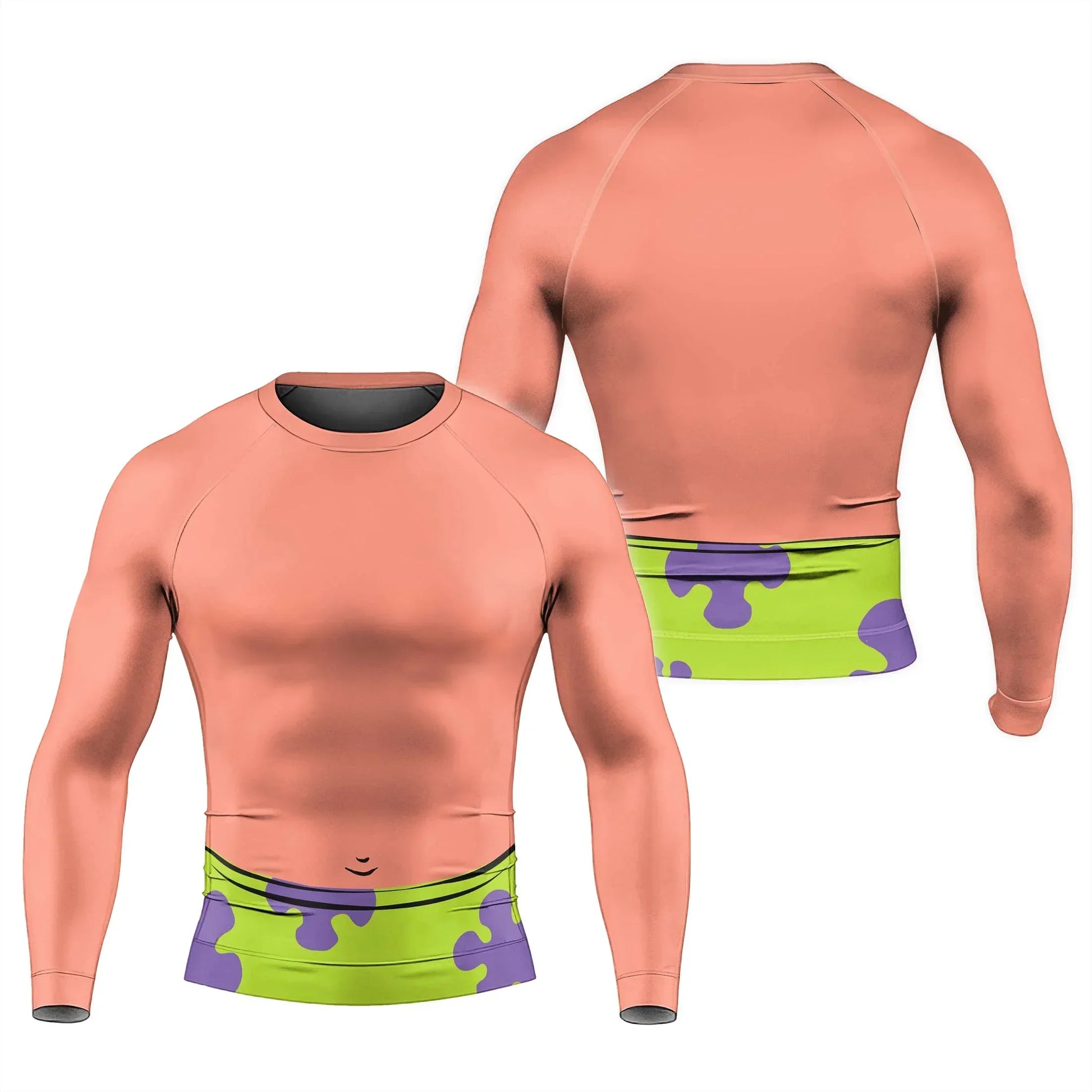 Spongebob Patrick Star Rash Guard