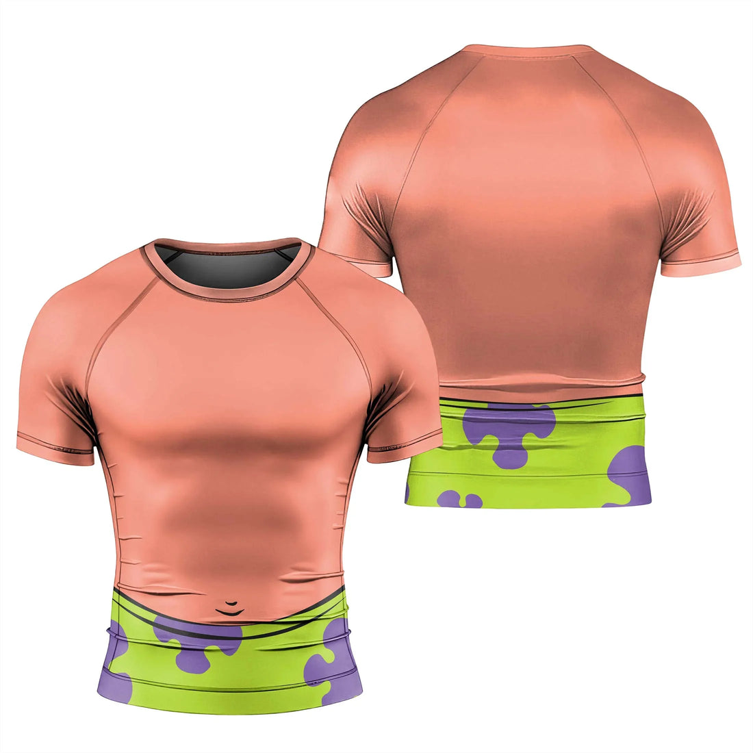Spongebob Patrick Star Rash Guard