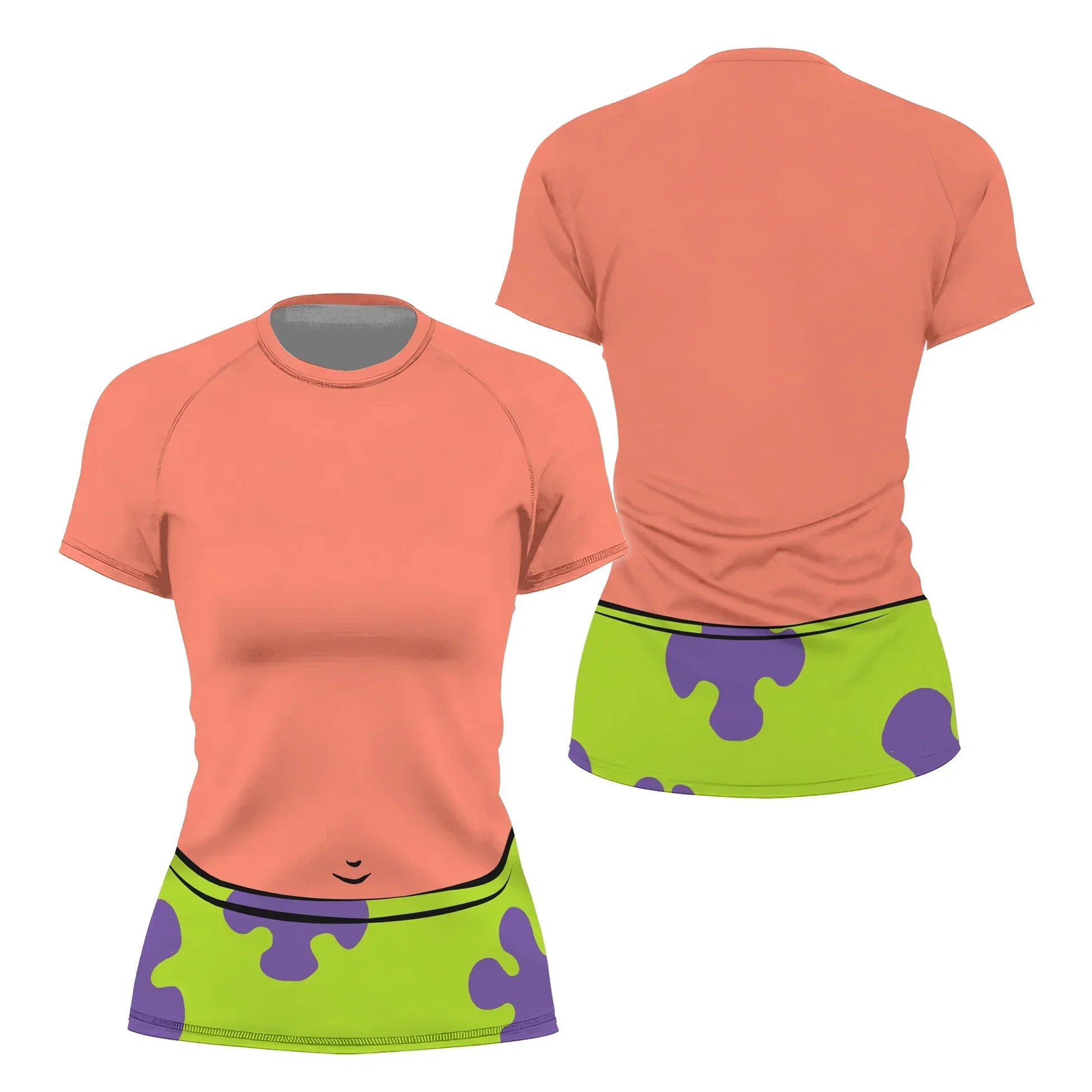 Spongebob Patrick Star Rash Guard