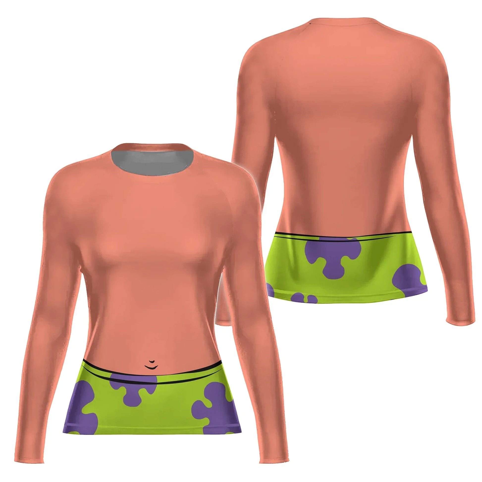Spongebob Patrick Star Rash Guard
