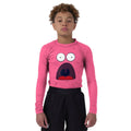 Spongebob Patrick Star Surprise Face Kids Rash Guard