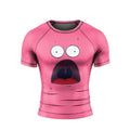 Spongebob Patrick Star Surprise Face Rash Guard