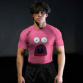 Spongebob Patrick Star Surprise Face Rash Guard