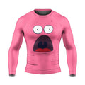 Spongebob Patrick Star Surprise Face Rash Guard