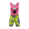 Spongebob Patrick Star Surprise Face Wrestling Singlet