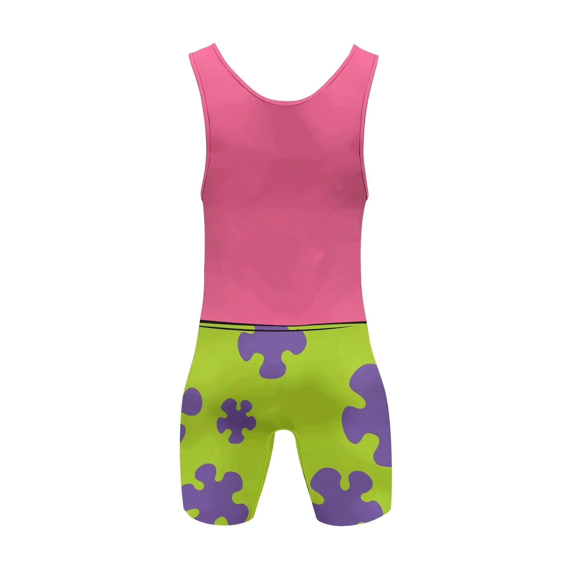 Spongebob Patrick Star Surprise Face Wrestling Singlet