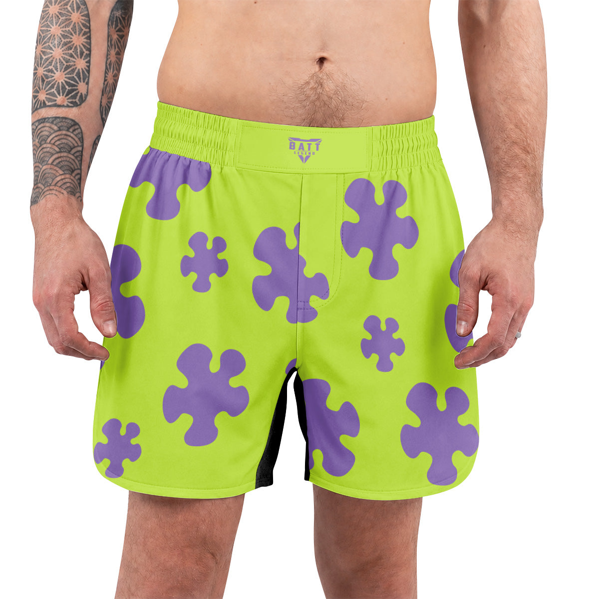 Spongebob Patrick Star Surprise Face Grappling Shorts