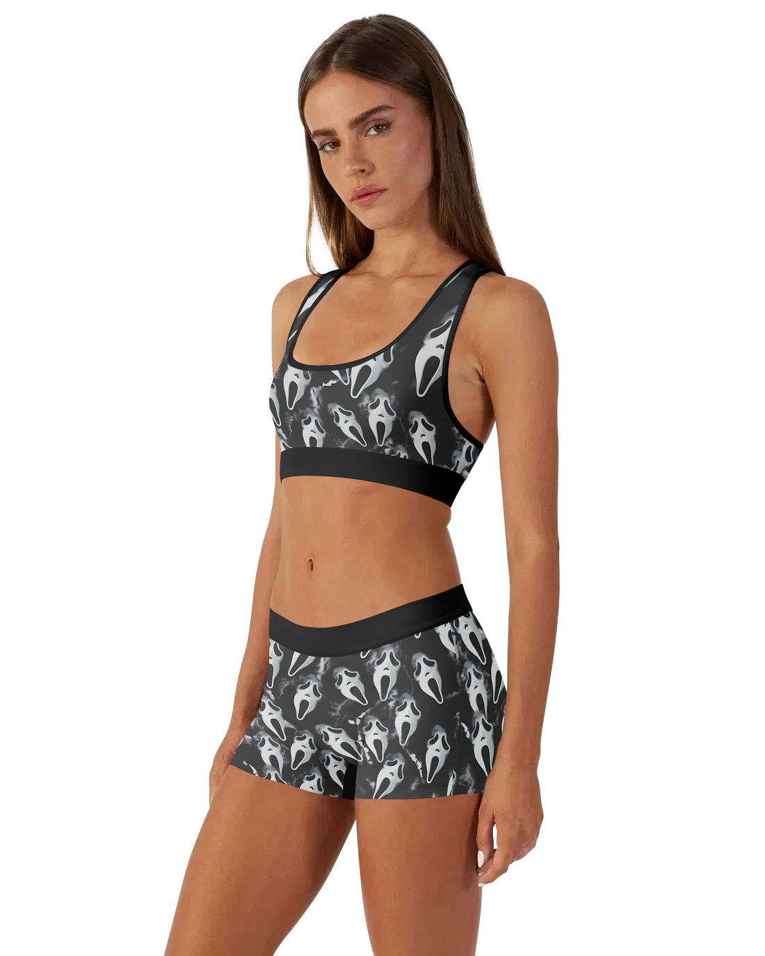 Spooky Ghostface Women's Workout Set