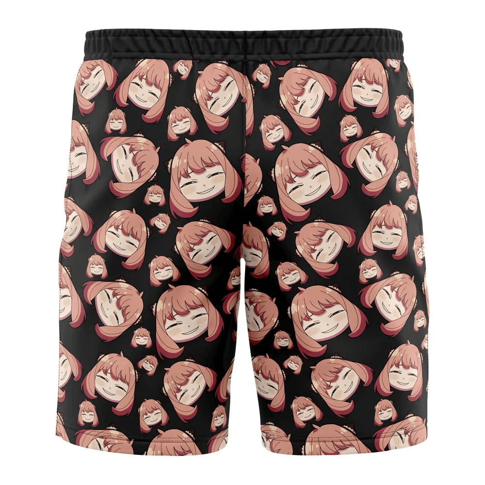 SpyxFamily Anya Funny Face Swim Trunks