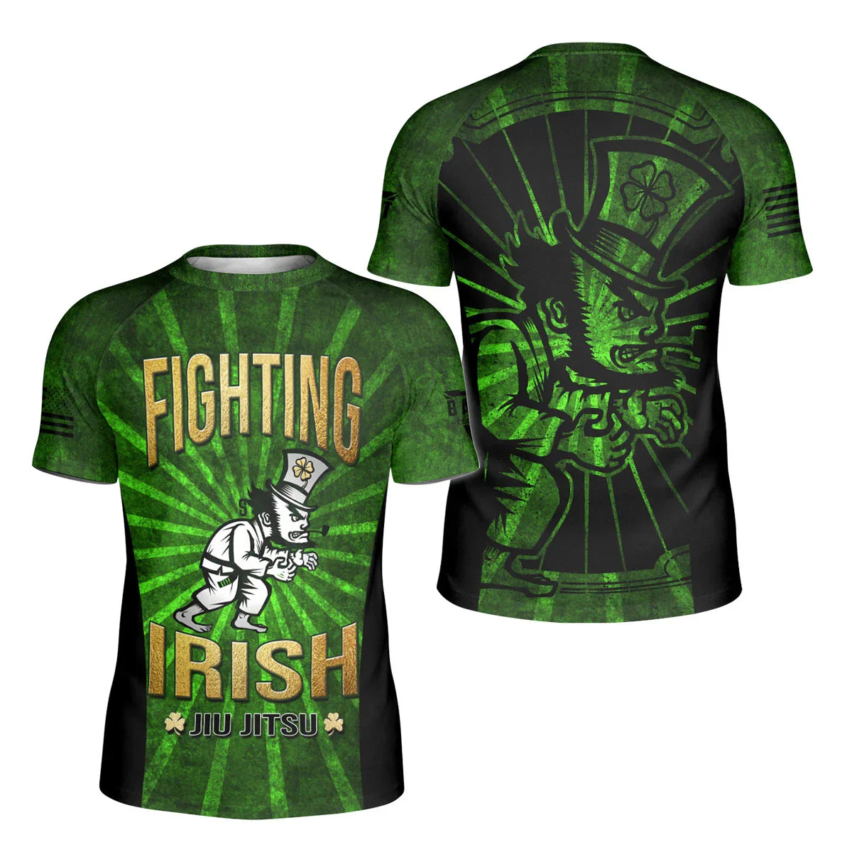St. Patrick's Day Irish Kids Rash Guard