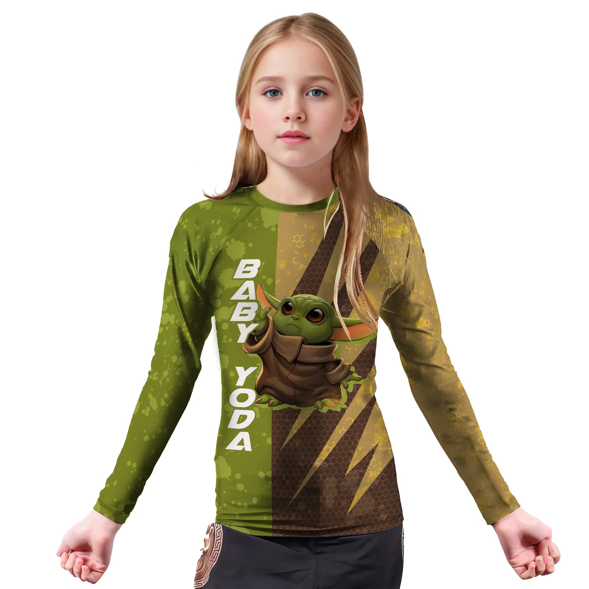 Star Wars Baby Yoda Kids Rash Guard