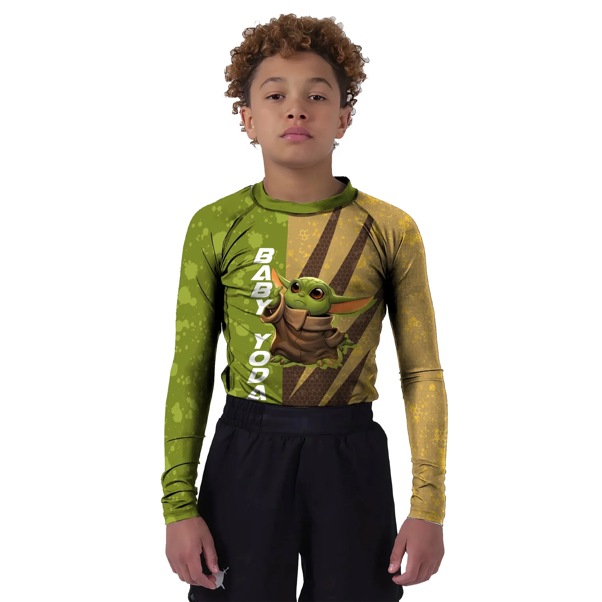 Star Wars Baby Yoda Kids Rash Guard