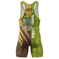Star Wars Baby Yoda Wrestling Singlet