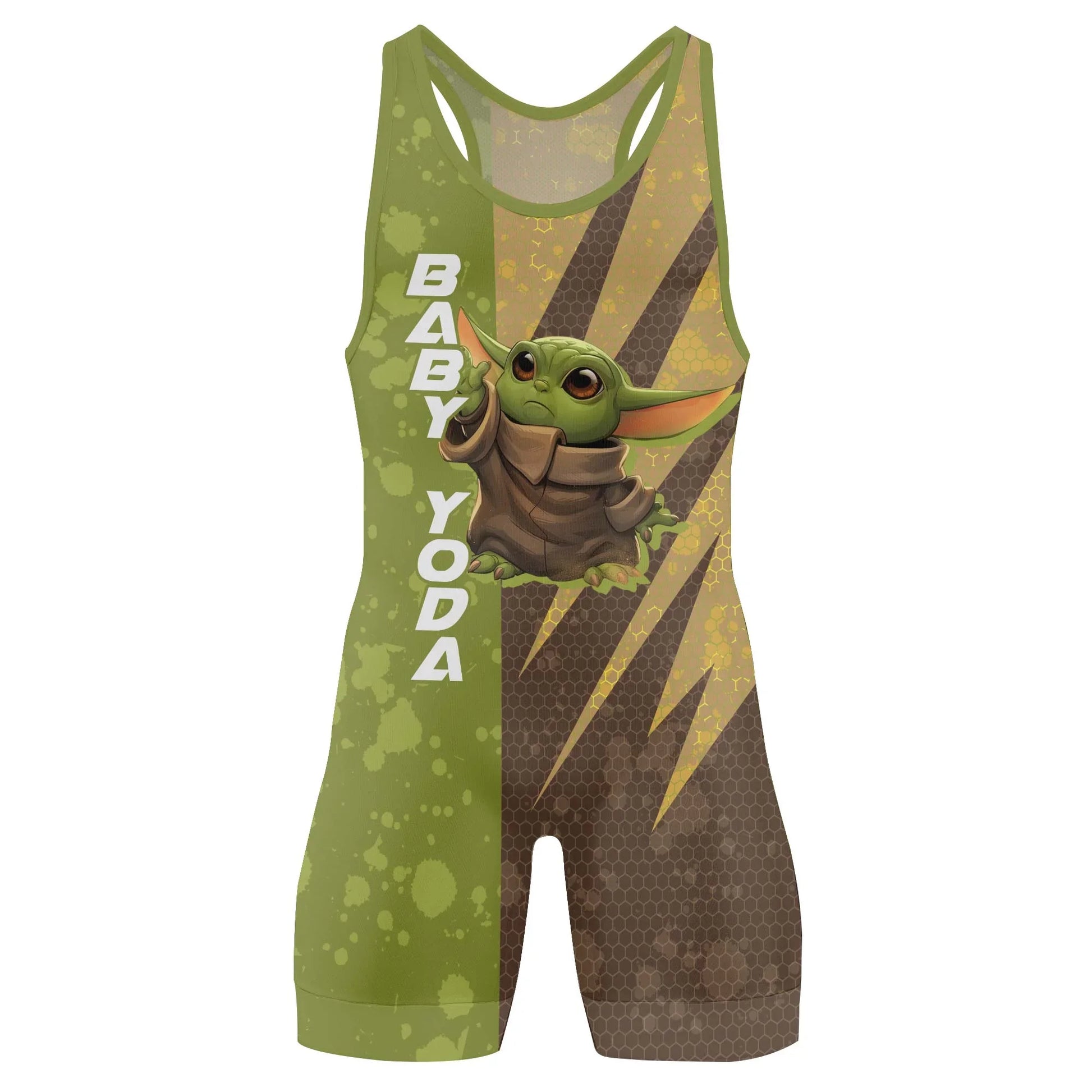 Star Wars Baby Yoda Wrestling Singlet
