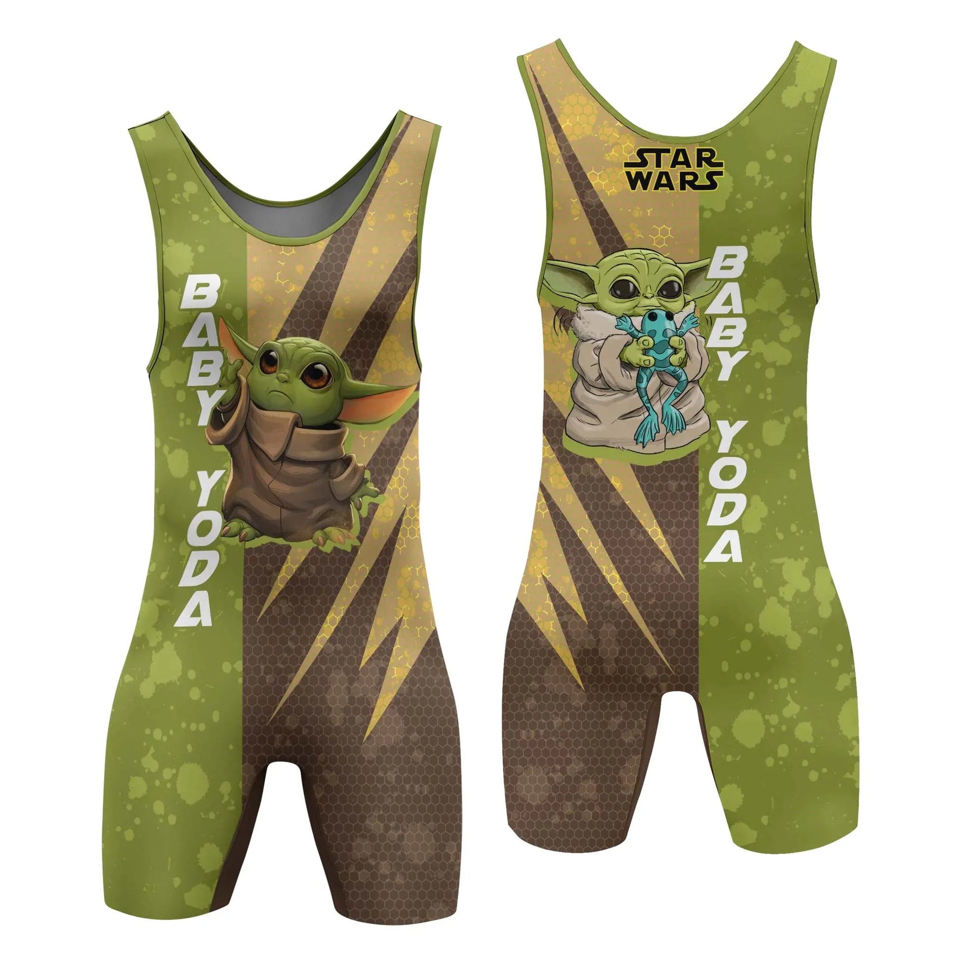 Star Wars Baby Yoda Wrestling Singlet