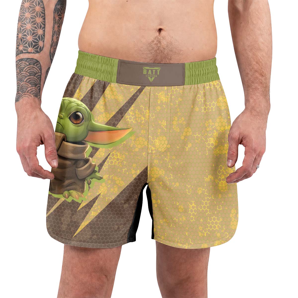 Star Wars Baby Yoda Grappling Shorts