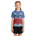 Stitch Badness Level Kids Rash Guard