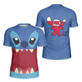Stitch Badness Level Kids Rash Guard