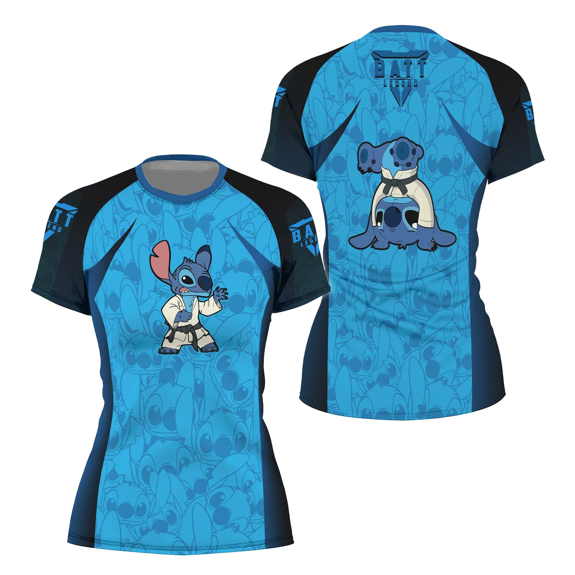 Stitch Brazil Jiu Jitsu Rash Guard