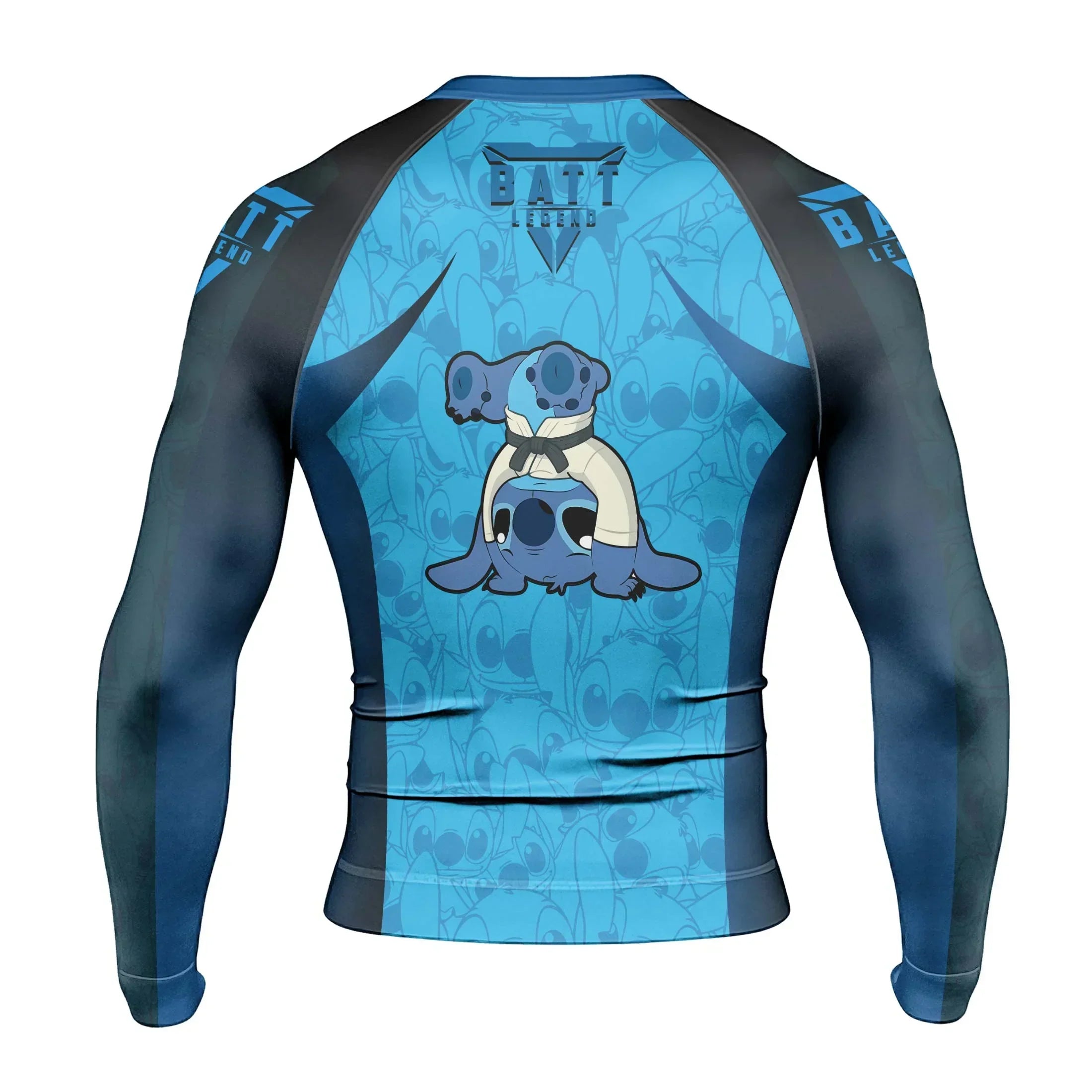 Stitch Brazil Jiu Jitsu Rash Guard for MMA & Fitness