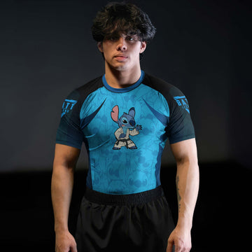 Stitch Brazil Jiu Jitsu Rash Guard