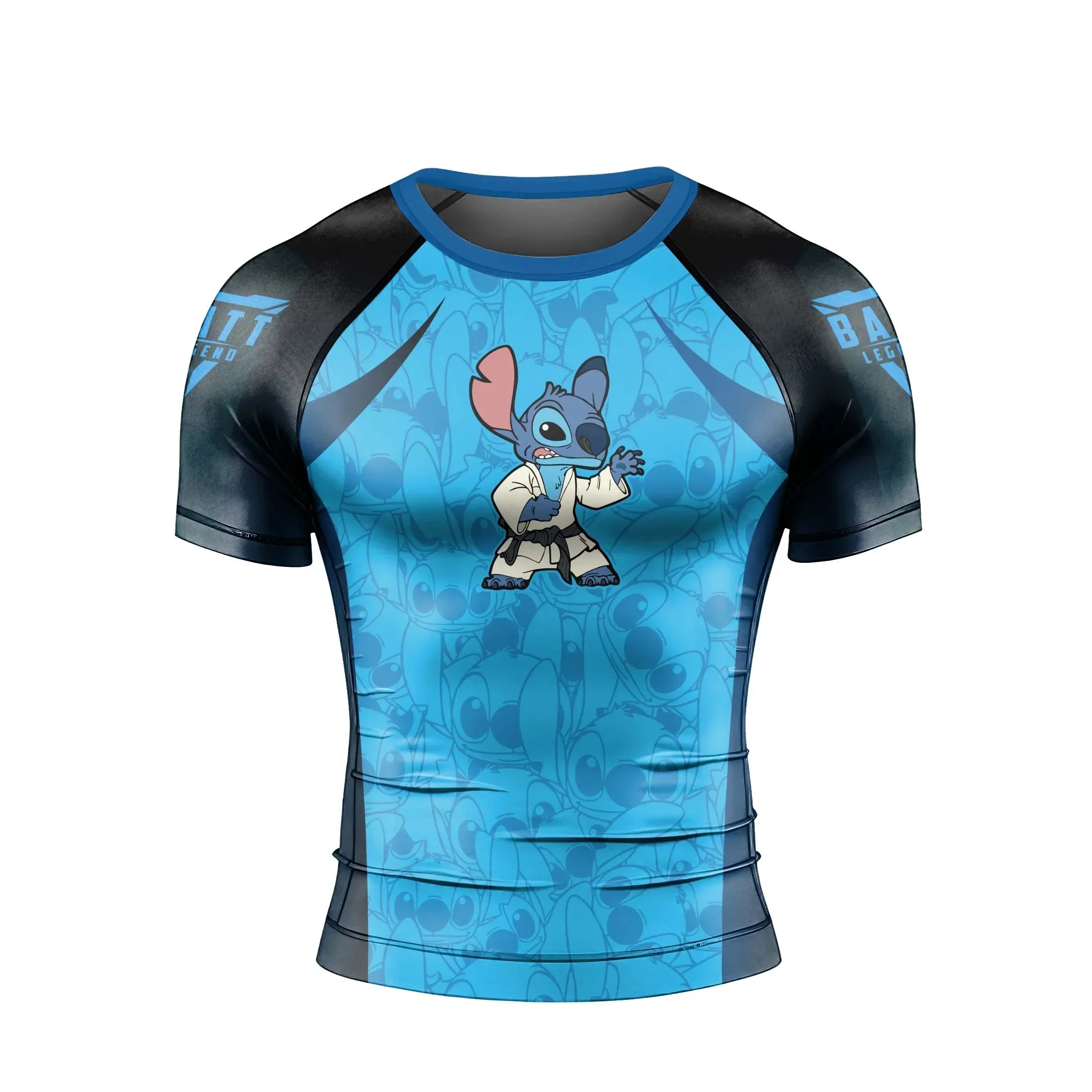 Stitch Brazil Jiu Jitsu Rash Guard for MMA & Fitness