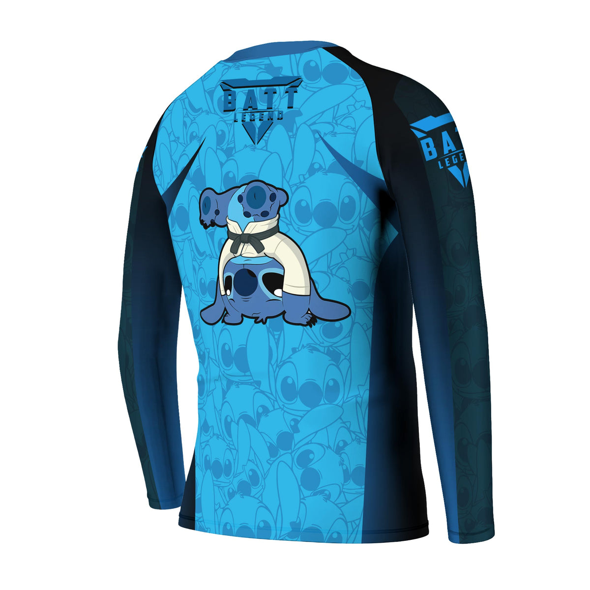 Stitch Brazil Jiu Jitsu Kids Rash Guard