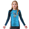Stitch Brazil Jiu Jitsu Kids Rash Guard