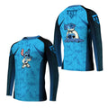 Stitch Brazil Jiu Jitsu Kids Rash Guard