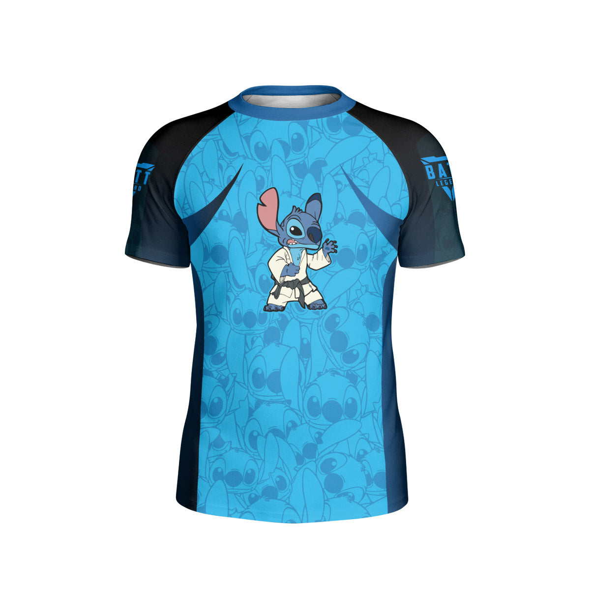 Stitch Brazil Jiu Jitsu Kids Rash Guard