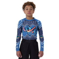 Stitch Christmas Kids Rash Guard