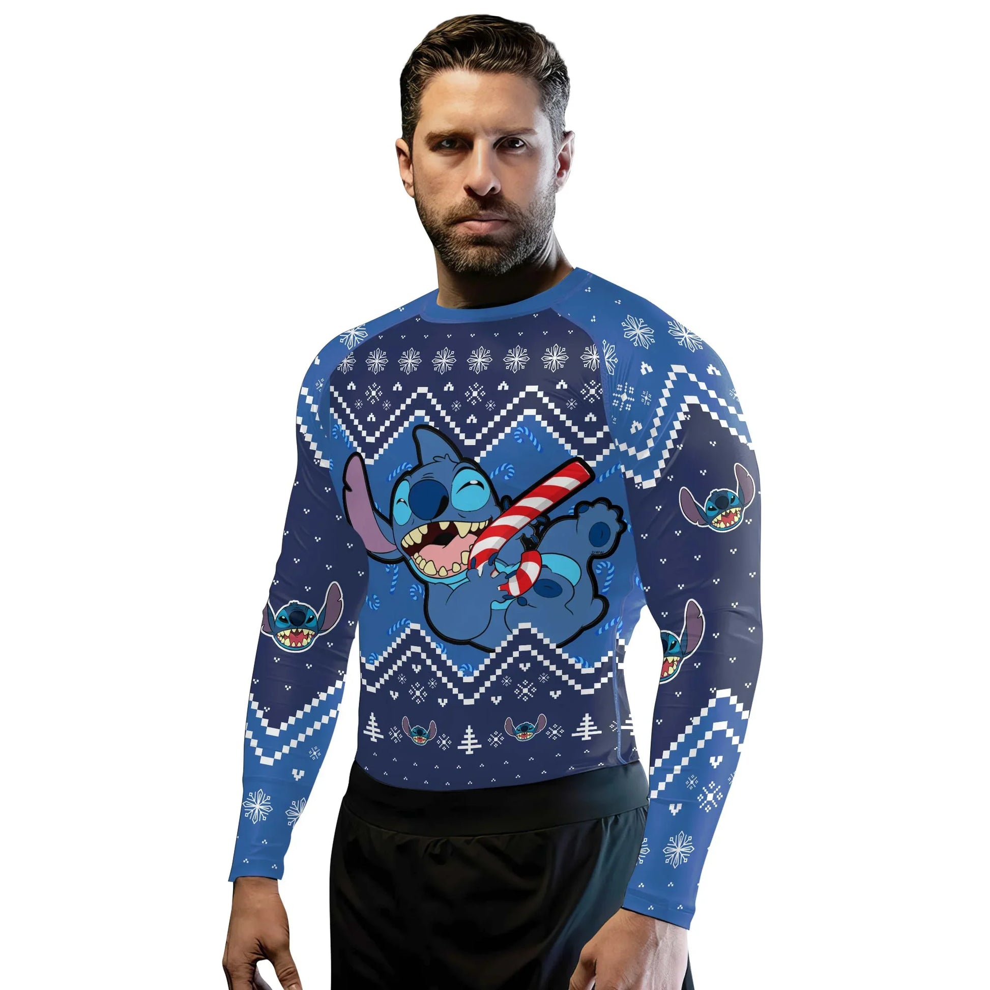 Stitch Christmas Rash Guard