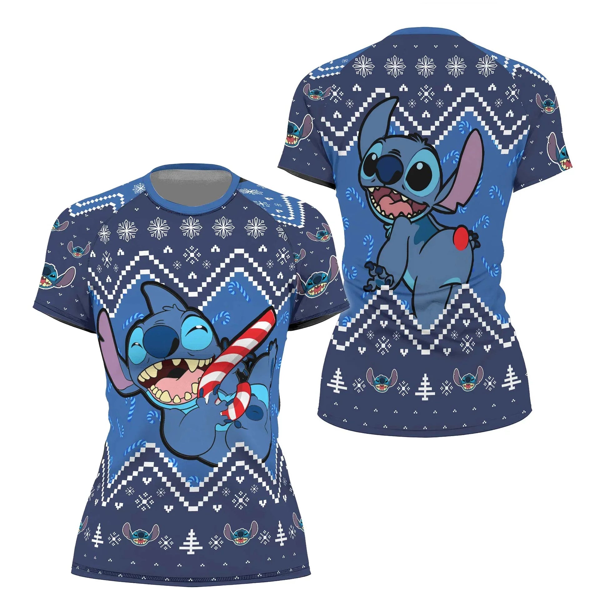 Stitch Christmas Rash Guard